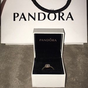 Pandora Timeless Elegance Ring in PANDORA Rose